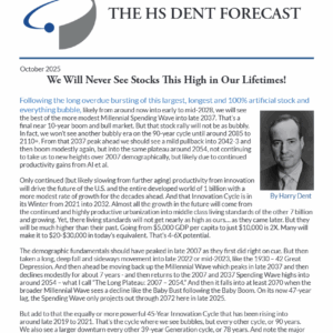 The HS Dent Forecast