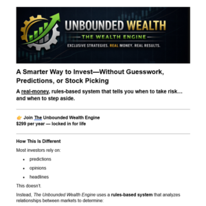 The Unbounded Wealth Engine
